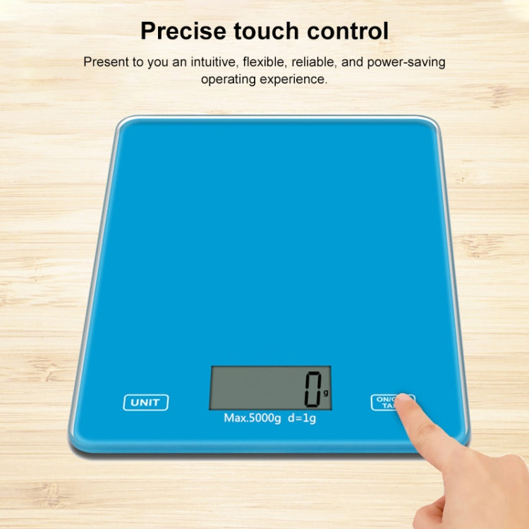 Mini Small 5kg / 1g Kitchen Digital Electronic Scale(Blue) - Kitchen Scales by PMC Jewellery | Online Shopping South Africa | PMC Jewellery | Buy Now Pay Later Mobicred