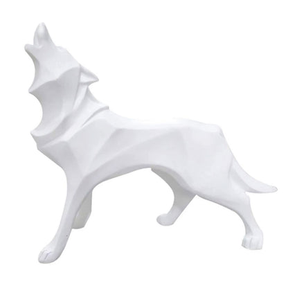 Nordic Animal Resin Handicraft Ornament(White) - Desktop Ornaments by PMC Jewellery | Online Shopping South Africa | PMC Jewellery