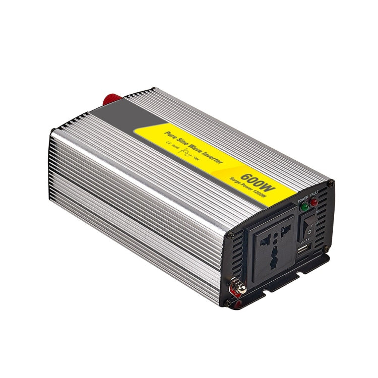 SUVPR DY-LG600S 600W DC 12V to AC 220V Pure Sine Wave Car Power Inverter with Universal Power Socket - Pure Sine Wave by SUVPR | Online Shopping South Africa | PMC Jewellery | Buy Now Pay Later Mobicred