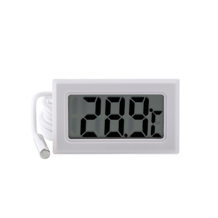Mini LCD Indoor Digital Thermometer (Celsius Display) (White) - Indoor Thermometer by PMC TechLife | Online Shopping South Africa | PMC TechLife | Buy Now Pay Later Mobicred