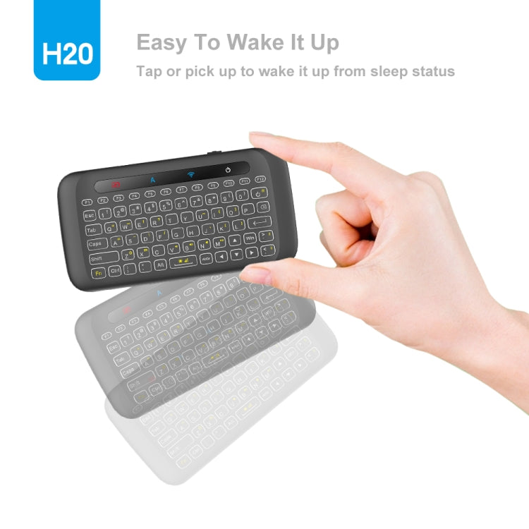 H20 2.4GHz Mini Smart Wireless Multi-Touch Touch Keyboard - free shipping - PMC TechLife - Order now!