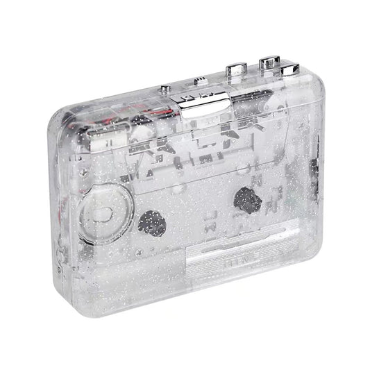 USB Cassette Player USB Cassette Tape to MP3 Converter (Transparent) - Tape Converter by PMC Jewellery | Online Shopping South Africa | PMC Jewellery