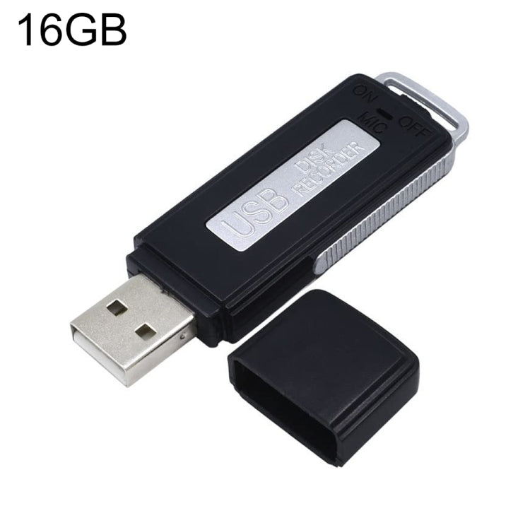 SK868 16GB Rechargeable Portable U-Disk Voice Recorder - U-Disk Recorder by PMC TechLife | Online Shopping South Africa | PMC TechLife | Buy Now Pay Later Mobicred