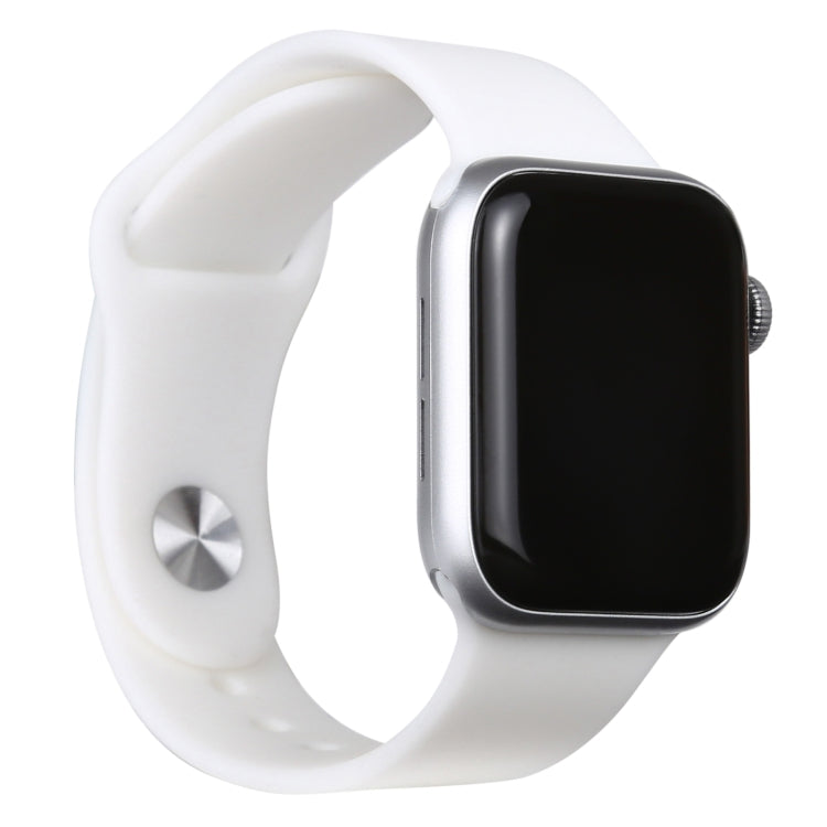 For Apple Watch Series 6 44mm Black Screen Non-Working Fake Dummy Display Model(White) - Watch Model by PMC Jewellery | Online Shopping South Africa | PMC Jewellery | Buy Now Pay Later Mobicred