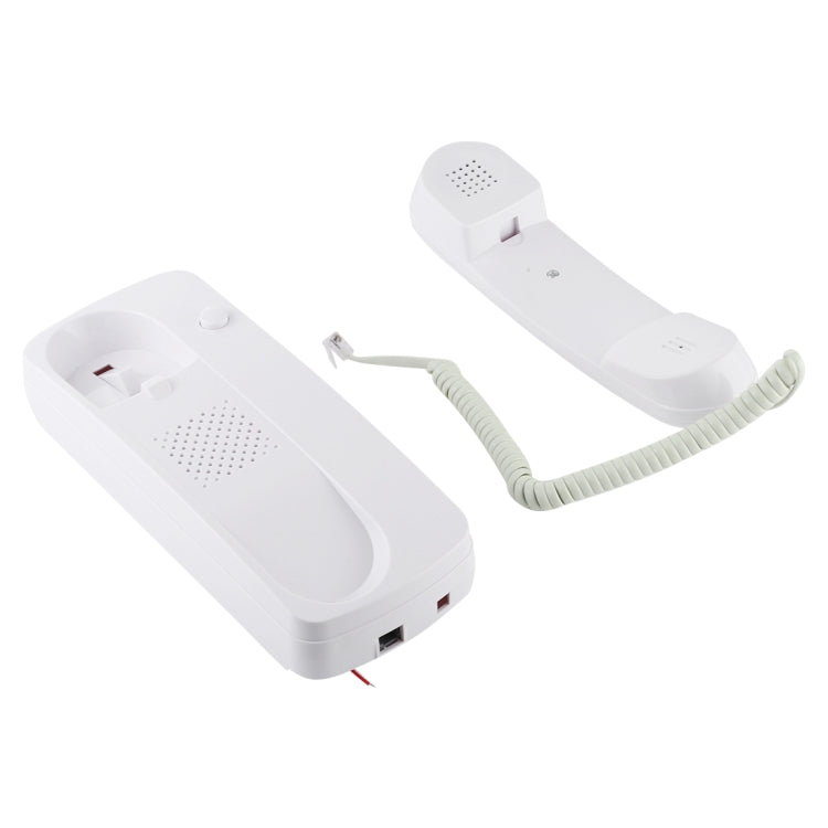 109DC Two-way High-definition Wired Intercom Doorphone (White) - Other Device by PMC TechLife | Online Shopping South Africa | PMC TechLife