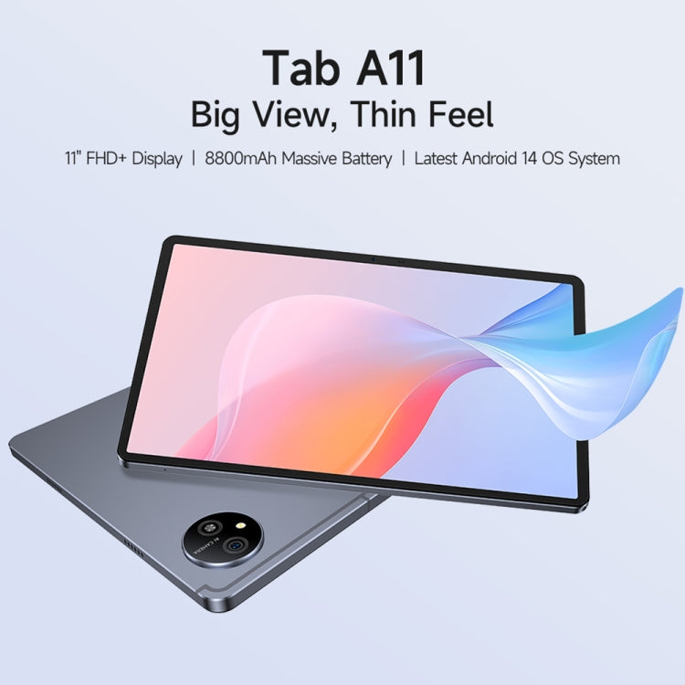 Ulefone Tab A11 Tablet PC, 4GB+128GB, 11 inch Android 14 Unisoc T620 Octa Core 4G Network, EU Plug (Space Grey) - Other by Ulefone | Online Shopping South Africa | PMC Jewellery | Buy Now Pay Later Mobicred