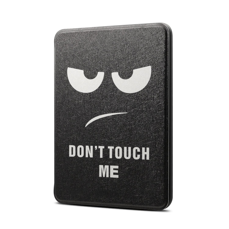 Black Eye Pattern Horizontal Flip PU + TPU Leather Protective Case for Amazon Kindle Paperwhite 4 (2018), with Sleep & Wake-up Function - free shipping - PMC TechLife - Order now!