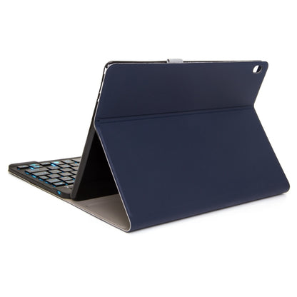 M10 2 in 1 Removable Bluetooth Keyboard + Leather Tablet Case with Holder for Lenovo Tab M10 TB-X505X (Dark Blue) - Lenovo Keyboard by PMC Jewellery | Online Shopping South Africa | PMC Jewellery