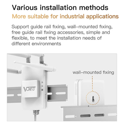 VONETS VAR600-H 600Mbps Wireless Bridge WiFi Repeater, With Power Adapter + 4 Antennas + DC Adapter Set - Wireless Routers by VONETS | Online Shopping South Africa | PMC Jewellery | Buy Now Pay Later Mobicred