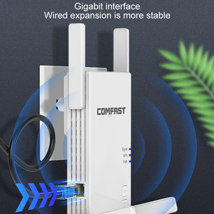 COMFAST CF-AC2100 2100Mbps Wireless WIFI Signal Amplifier Repeater Booster Network Router with 4 Antennas, EU Plug - Broadband Amplifiers by COMFAST | Online Shopping South Africa | PMC Jewellery | Buy Now Pay Later Mobicred