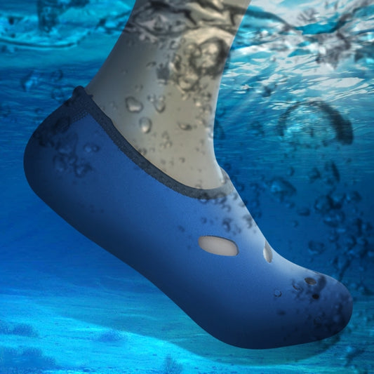 Comfortable and anti-slip 3MM swimming diving socks breathable water to swim the beach socks Size:XL (40-43)(Blue) - Swimming Fins & Diving Shoes by PMC Jewellery | Online Shopping South Africa | PMC Jewellery