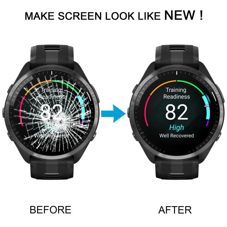 For Garmin Forerunner 965 Original Front Screen Outer Glass Lens - For Garmin by PMc TechLife | Online Shopping South Africa | PMc TechLife | Buy Now Pay Later Mobicred