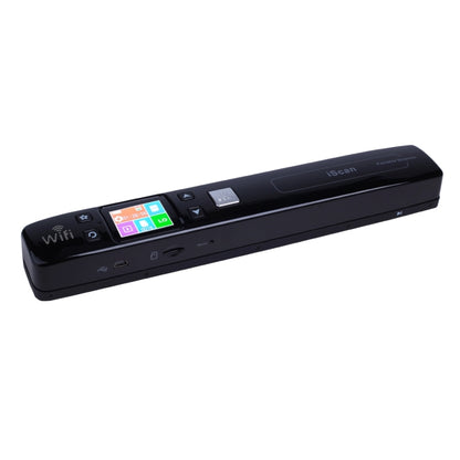 iScan02 WiFi Double Roller Mobile Document Portable Handheld Scanner with LED Display,  Support 1050DPI  / 600DPI  / 300DPI  / PDF / JPG / TF(Black) - Portable Scanner by PMC Jewellery | Online Shopping South Africa | PMC Jewellery