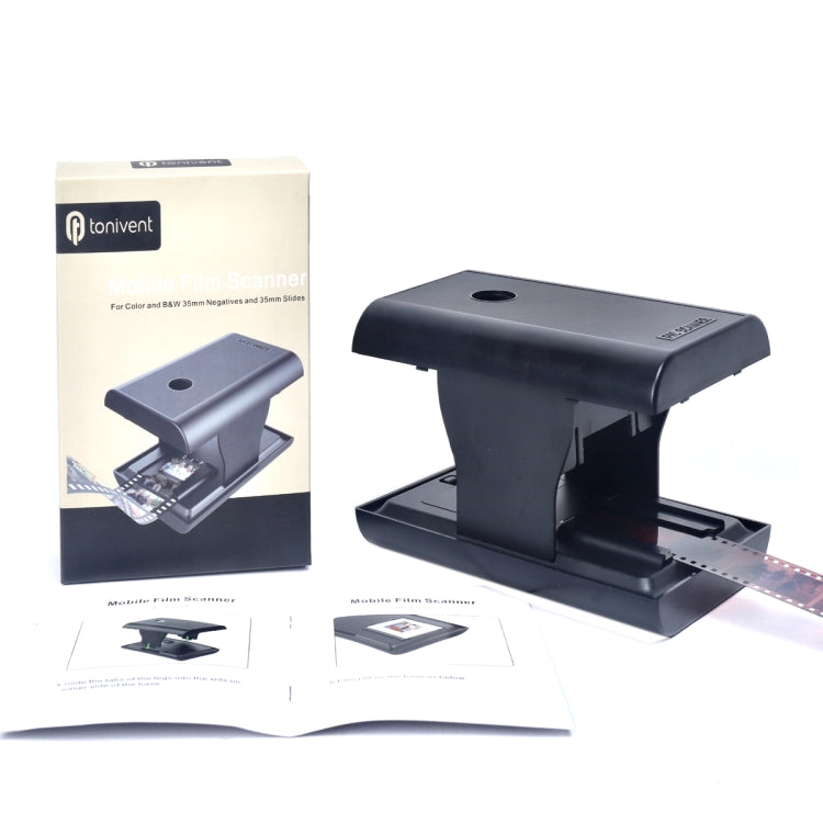 Tonivent TON169 Mobile Film Scanner for Color and B&W 35mm Negatives and 35mm Slides - free shipping - PMC TechLife - Order now!