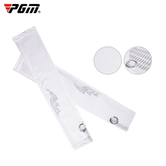 PGM Golf Sunscreen Breathable Sports Cuff Sleeve(White) - Golf Accessories by PGM | Online Shopping South Africa | PMC Jewellery | Buy Now Pay Later Mobicred