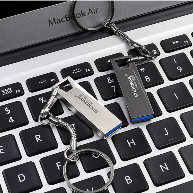 STICKDRIVE 64GB USB 3.0 High Speed Mini Metal U Disk (Black) - USB Flash Drives by STICKDRIVE | Online Shopping South Africa | PMC TechLife | Buy Now Pay Later Mobicred