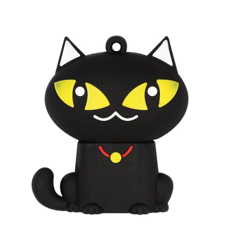 MicroDrive 128GB USB 2.0 Creative Cute Black Cat U Disk - free shipping - PMC Jewellery - Order now!