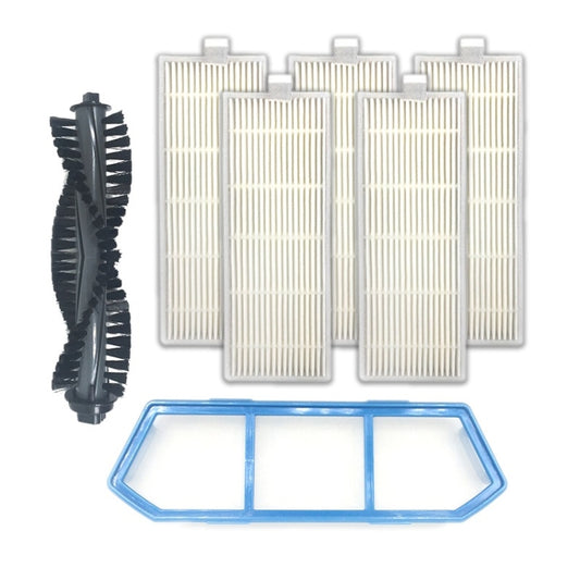 XI231 I205 Primary Filter + 5 PCS I207 Filter + I203 Main Brush Set for ILIFE A4S - For ILIFE Accessories by PMC Jewellery | Online Shopping South Africa | PMC Jewellery | Buy Now Pay Later Mobicred