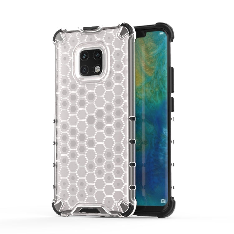 Shockproof Honeycomb PC + TPU Case for Huawei Mate 20 Pro (Transparent) - Huawei Cases by PMC Jewellery | Online Shopping South Africa | PMC Jewellery