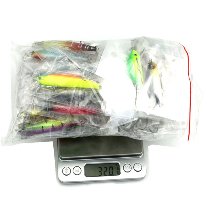 HENGJIA Set002 43 PCS Sequin Set Metal Sequins False Bait Fresh Sea Bass Fishing Bait Set, Length: 5 to 10.5cm, Bagged - Fishing Lures by HENGJIA | Online Shopping South Africa | PMC Jewellery | Buy Now Pay Later Mobicred