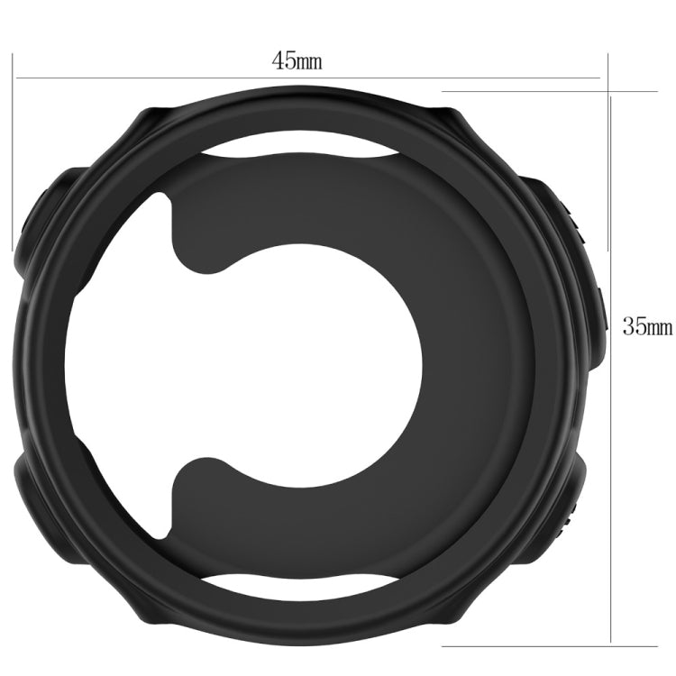 Solid Color Silicone Watch Protective Case for Garmin F235 / F750(Grey) - Screen Protector by ENKAY | Online Shopping South Africa | PMC TechLife | Buy Now Pay Later Mobicred