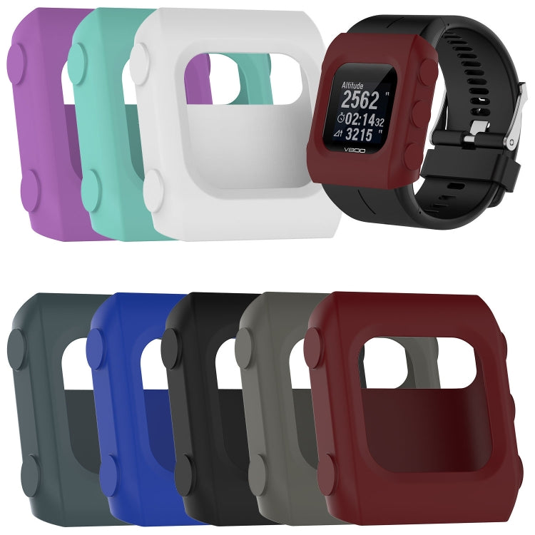 Solid Color Silicone Watch Protective Case for POLAR V800(Blue) - free shipping - PMC TechLife - Order now!