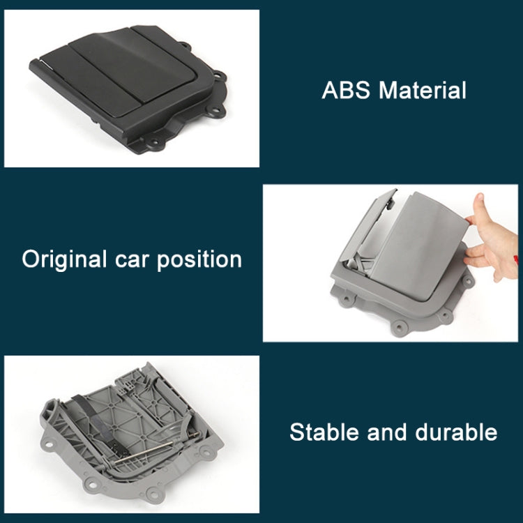 For BMW 3 Series E93 Left Driving Car Convertible Rear Platform Left Hinge Cover Folding Cover 5437 7174 545(Black) - Others by PMC TechLife | Online Shopping South Africa | PMC TechLife