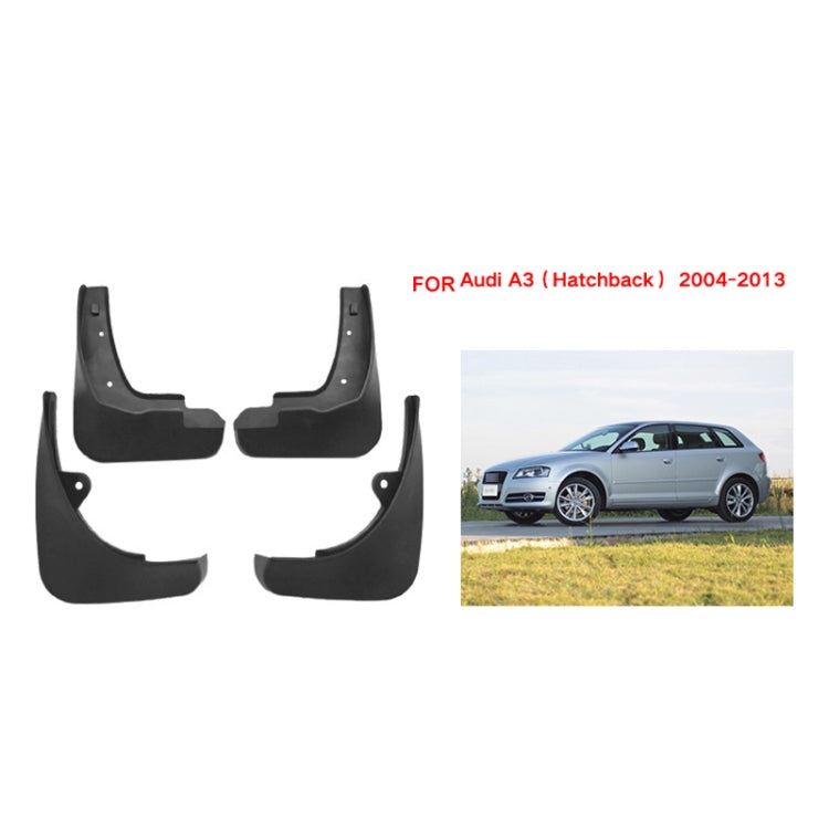 For Audi A3 2004-2013 4pcs/Set Car Auto Soft Plastic Splash Flaps Fender Guard - free shipping - PMC TechLife - Order now!