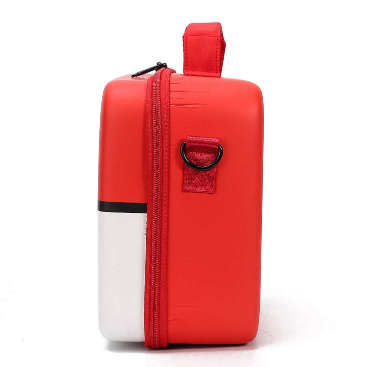 Multi-function Portable Slant Single Shoulder Storage Bag Suitcase Protective Box for Nintendo Switch(Red) - Bags by PMC Jewellery | Online Shopping South Africa | PMC Jewellery