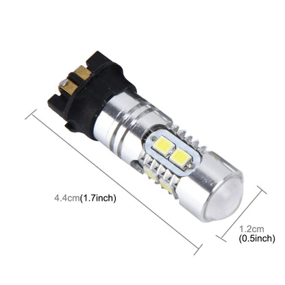 2 PCS PW24W 5W 400 LM 6000K Car Fog Lights with 10 SMD-2835 LEDs , DC 12V (White Light) - Fog / Driving Lights by PMC Jewellery | Online Shopping South Africa | PMC Jewellery