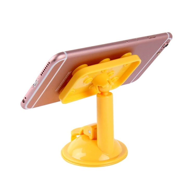 Cupula Universal Car Air Vent Mount Phone Holder, For iPhone, Samsung, Huawei, Xiaomi, HTC and Other Smartphones(Yellow) - Car Holders by PMC Jewellery | Online Shopping South Africa | PMC Jewellery