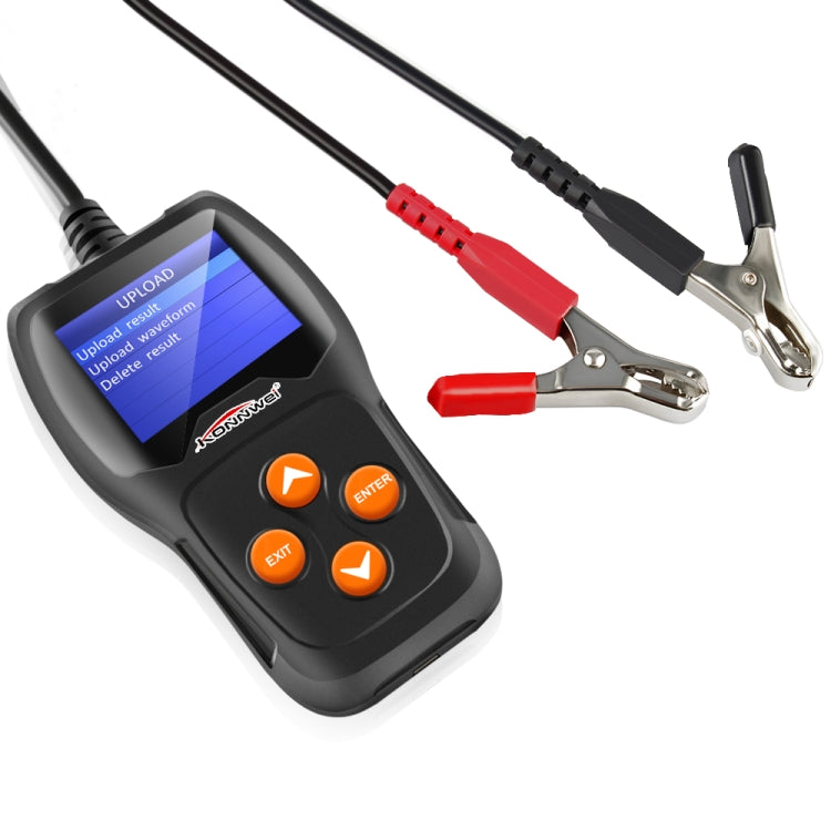 KONNWEI KW600 Auto Battery Analyzer 100 to 2000CCA Car Tester 12V 2.4 inch Digital Color Screen Cranking Charging Car Diagnostic - Code Readers & Scan Tools by KONNWEI | Online Shopping South Africa | PMC Jewellery | Buy Now Pay Later Mobicred