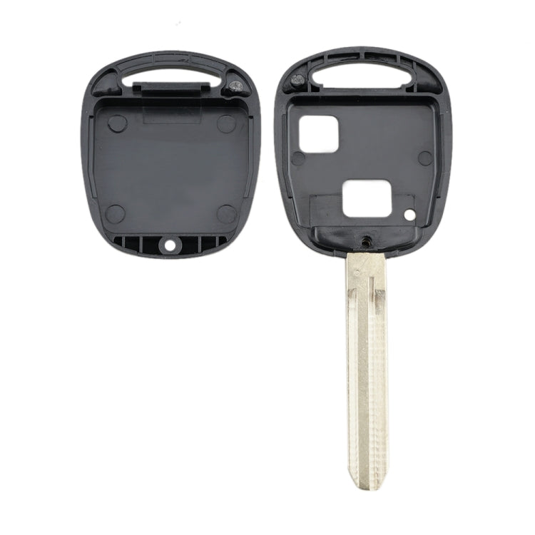 For TOYOTA Car Keys Replacement 2 Buttons Car Key Case with Key Blade - Car Key Cases by PMC Jewellery | Online Shopping South Africa | PMC Jewellery