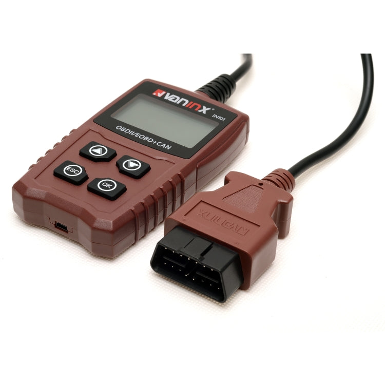 Vaninx IN101 Automotive Scanner Car OBDII / EOBD+ Can Battery Engine Fault Diagnosis Tool Battery Detector - Code Readers & Scan Tools by PMC TechLife | Online Shopping South Africa | PMC TechLife