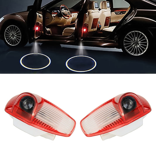 2 PCS Car Door Logo Light Brand Shadow Lights Courtesy Lamp for Porsche - Door Lights by PMC Jewellery | Online Shopping South Africa | PMC Jewellery