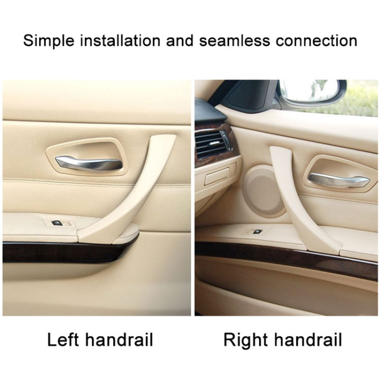 Car Left Side Inner Armrest Door Handle Assembly for BMW E90 2005-2012, Left and Right Drive Universal (Grey) - Door Handles by PMC TechLife | Online Shopping South Africa | PMC TechLife