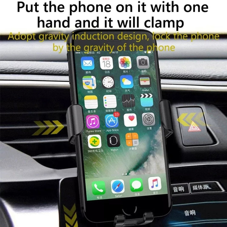 Car Wireless Charger Multifunctional Mobile Phone Wireless Charger Stand (Black) - Wireless Charger Holders by PMC TechLife | Online Shopping South Africa | PMC TechLife