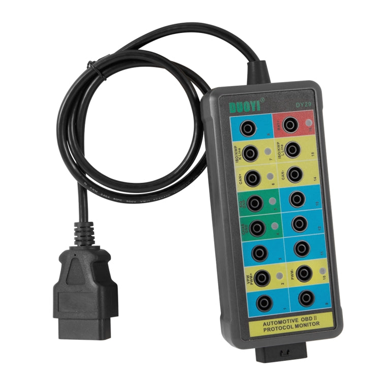 DUOYI DY29 Car OBD2 Diagnostic Protocol Detector Tester - free shipping - PMC TechLife - Order now!