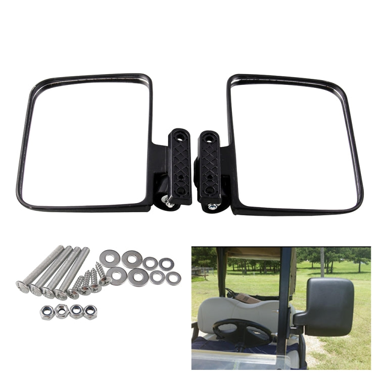 Side Mirror Rear View Mirror for Golf Carts - Side Mirrors by PMC Jewellery | Online Shopping South Africa | PMC Jewellery