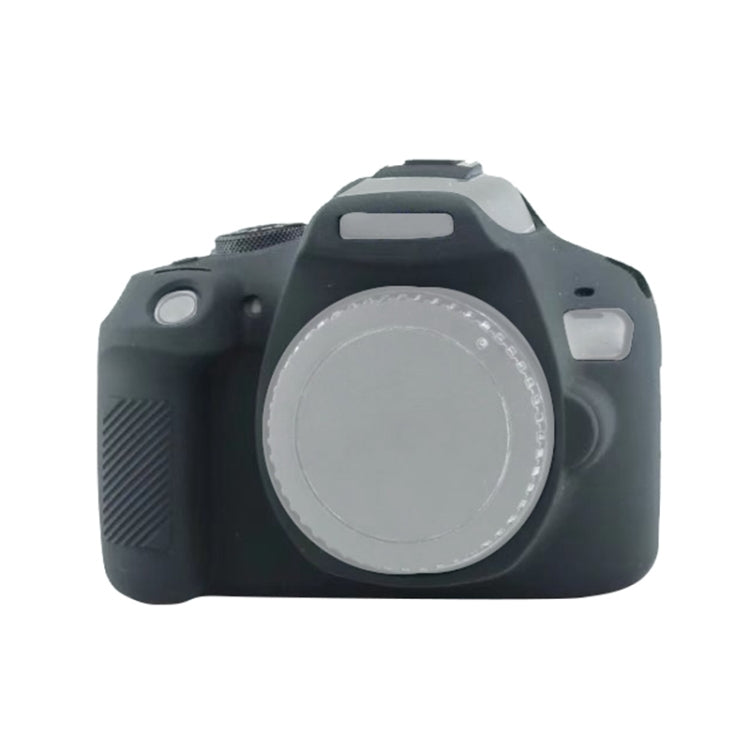 Soft Silicone Protective Case for Canon EOS 2000D (Black) - Protective Case by PMC Jewellery | Online Shopping South Africa | PMC Jewellery