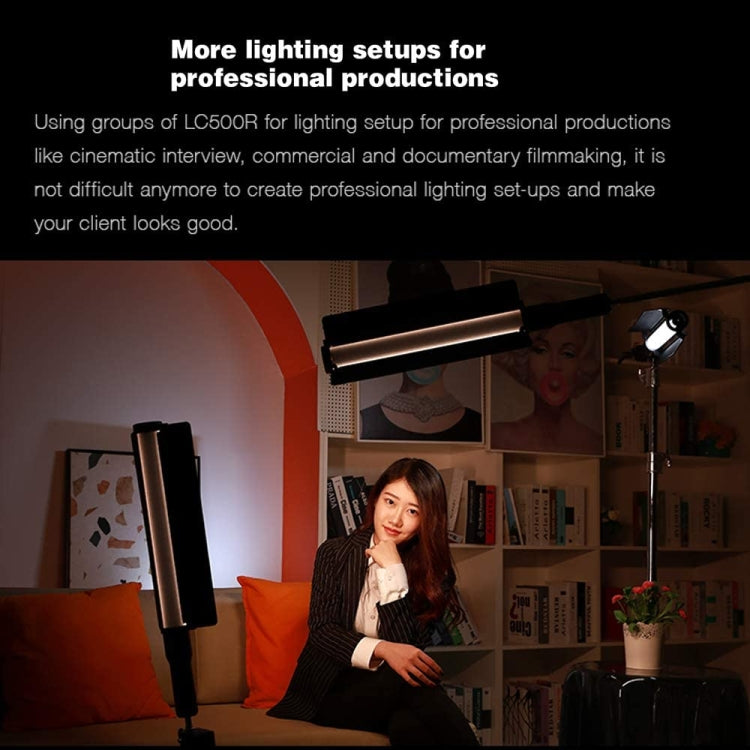 Godox LC500R RGB Full Color LED Light Stick Handheld Fill Light with Remote Control(AU Plug) -  by Godox | Online Shopping South Africa | PMC Jewellery