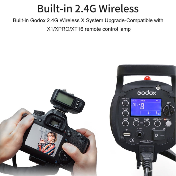 Godox QT600IIM 600Ws 1/8000s High Speed  Strobe Studio Flash Light(AU Plug) - free shipping - PMC TechLife - Order now!