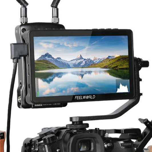 FEELWORLD F5 Pro V4 6 inch Touch Screen DSLR Camera Field Monitor 3D LUT 4K HDMI Input Output Tilt Arm - On-camera Monitors by FEELWORLD | Online Shopping South Africa | PMC Jewellery | Buy Now Pay Later Mobicred