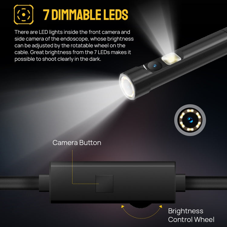 Ulefone Endoscope E2 IP67 Waterproof Digital Endoscope for Ulefone Armor 9 / 9E / Power Armor 13 / 16 Pro / 18T / Armor Pad(Black) - free shipping - PMC TechLife - Order now!