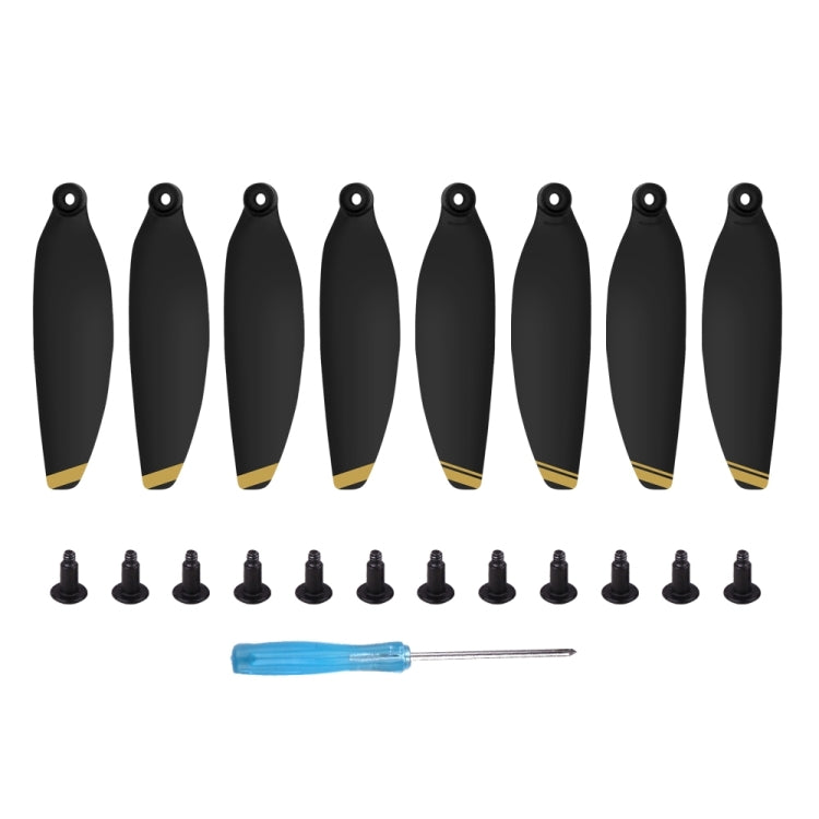 8 PCS/Set Sunnylife 4726F Low Noise Quick-release Wing Propellers for DJI Mini SE / Mini 2 / Mini 2 SE(Gold) - DIY Propeller by Sunnylife | Online Shopping South Africa | PMC TechLife | Buy Now Pay Later Mobicred