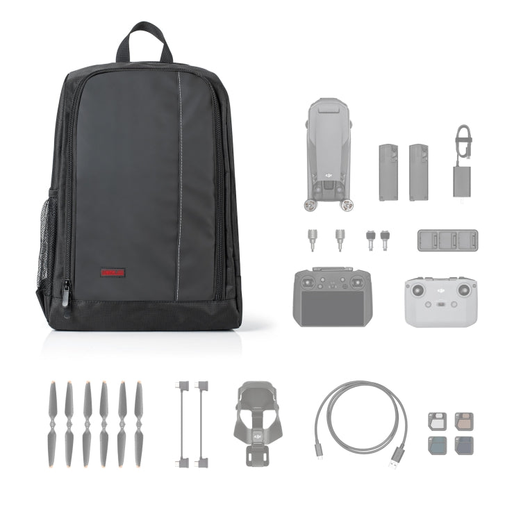 Shoulders Decompression Backpack for DJI Mavic 3 / DSLR Cameras(Black) - free shipping - PMC TechLife - Order now!
