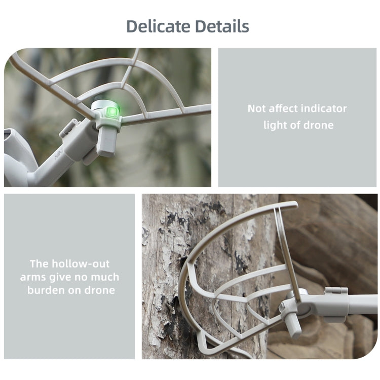 For DJI Mini 3 Sunnylife Drone Propeller Protective Guard Anti-collision Ring (Grey) - free shipping - PMC TechLife - Order now!