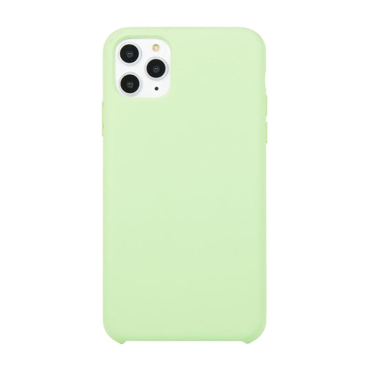 For iPhone 11 Solid Color Liquid Silicone Shockproof Case (Mint Green) - iPhone 11 Cases by PMC Jewellery | Online Shopping South Africa | PMC Jewellery