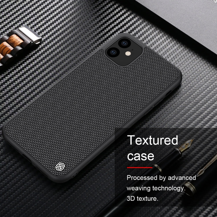For iPhone 11 NILLKIN Nylon Fiber PC+TPU Protective Case(Black) - iPhone 11 Cases by NILLKIN | Online Shopping South Africa | PMC Jewellery