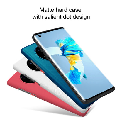 For Huawei Mate 40 NILLKIN Frosted Concave-convex Texture PC Protective Case(Red) - Huawei Cases by NILLKIN | Online Shopping South Africa | PMC Jewellery